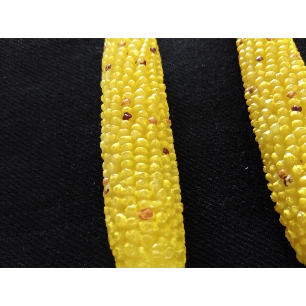 Thanksgiving Corn Cob & Mini‎ Pumpkin Candles Lot/5 Decorative Yellow Orange New